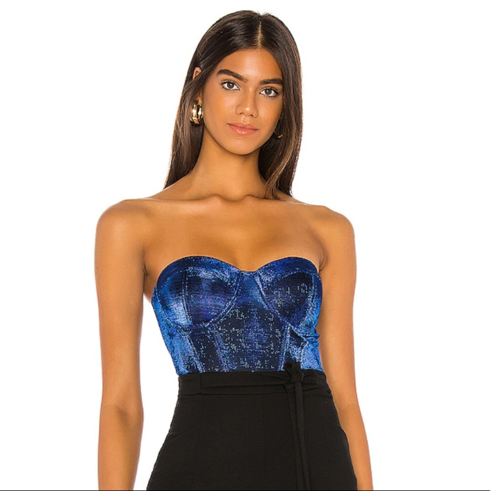 NEW SUPERDOWN Bustier Bodysuit